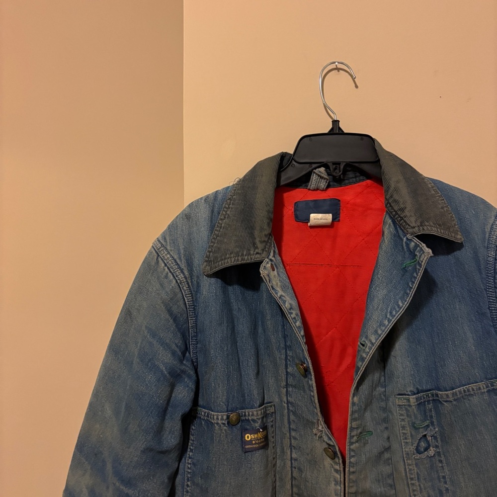 Men's Blue Denim Jacket - Picture 5 of 12